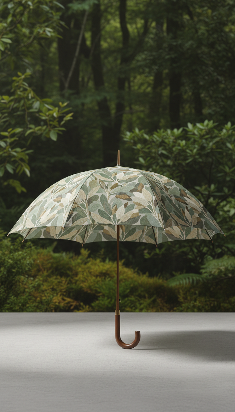 Sage Leaf botanical umbrella